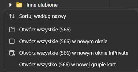 566 zakładek w Inne ulubione